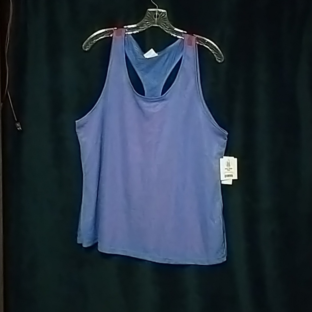 DANSKIN NOW Reversible Mesh Tank Top